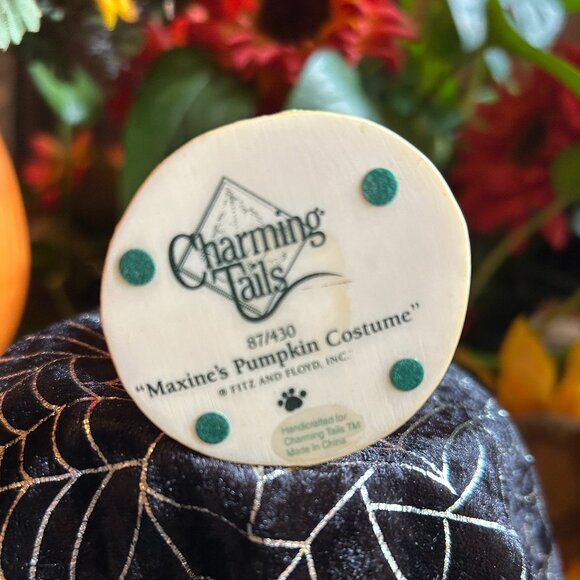 Charming Tails HALLOWEEN “Maxine’s Pumpkin Costume” (87/430) - Picture 9 of 9